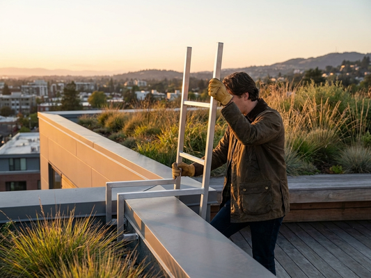 Lightweight aluminium wind roof bar for outdoor use - product detail