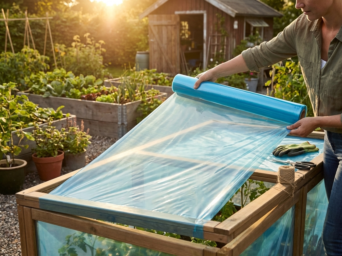 Transparent greenhouse film roll, suitable for outdoor use - view 3